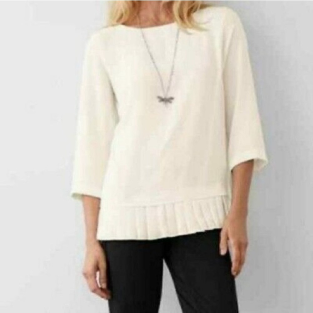 J. Jill ivory blouse